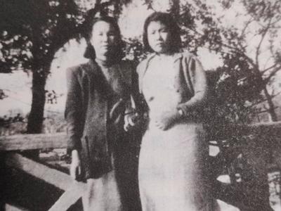 朱枫母女与台湾义勇队