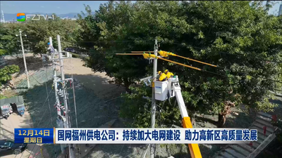 国网福州供电公司：持续加大电网建设 助力高新区高质量发展