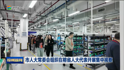 市人大常委会组织在榕省人大代表开展集中视察