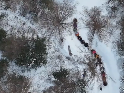 ​南方“小土豆”记者勇闯东北 体验真人版“雪地贪吃蛇”