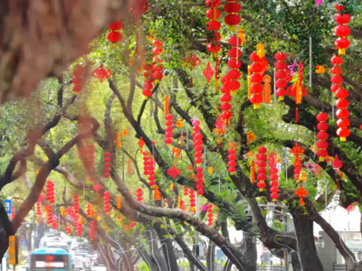 新华社关注福州：流光溢彩贺新年