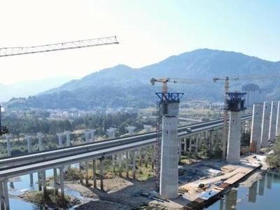 福州港后铁路有新进展！敖江特大桥桩基施工全面完成