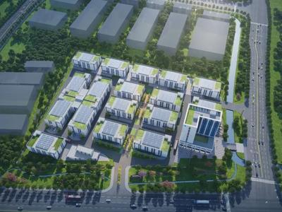 两国双园·食创城二期工程进入桩基施工