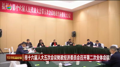 市十六届人大五次会议财政经济委员会召开第二次全体会议  