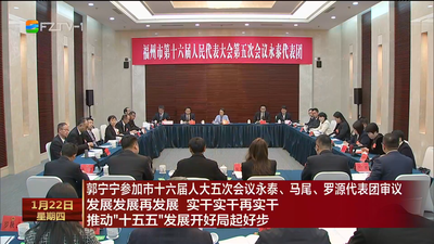 郭宁宁参加市十六届人大五次会议永泰、马尾、罗源代表团审议 发展发展再发展 实干实干再实干  推动“十五五”发展开好局起好步