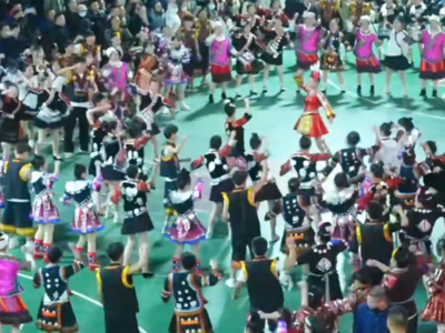 到贵州上“村晚” 欢欢喜喜过大年