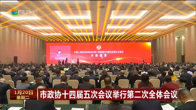 市政协十四届五次会议举行第二次全体会议