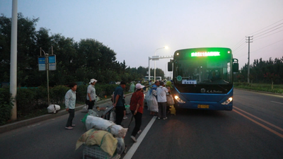 《“穿山越海”的“卖菜公交”》