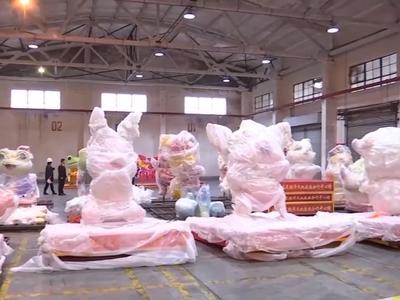 央视关注福州：共庆佳节以灯传情 马尾赠马祖28组花灯启运