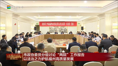 市政协十四届五次会议继续举行分组讨论