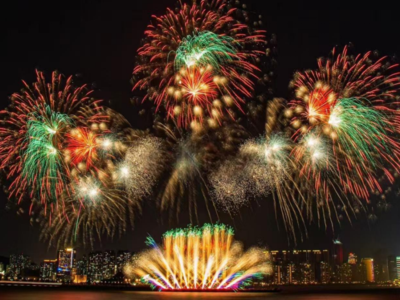 定了！大年初一夜，福州烟花无人机表演的“C位”观赏攻略来了！