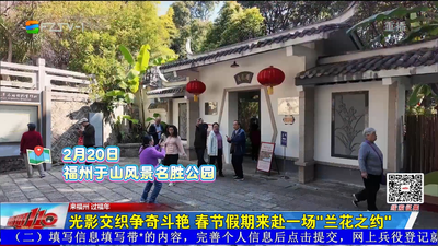 光影交织争奇斗艳 春节假期来赴一场“兰花之约”