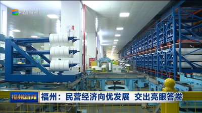 福州：民营经济向优发展 交出亮眼答卷