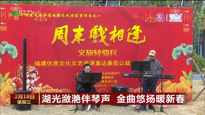 湖光潋滟伴琴声 金曲悠扬暖新春