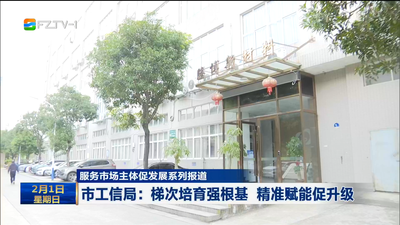 服务市场主体促发展系列报道 市工信局：梯次培育强根基 精准赋能促升级