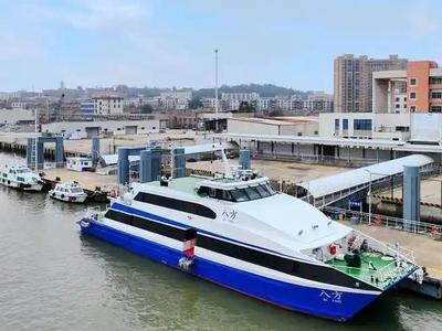 福马“小三通”客运航线迎来客流高峰