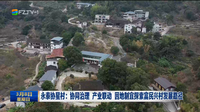 永泰协星村：协同治理 产业联动 因地制宜探索富民兴村发展路径