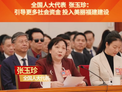 全国人大代表张玉珍：引导更多社会资金 投入美丽福建建设