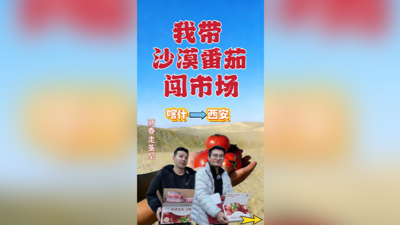 喀什“新农人”：我带沙漠番茄闯市场