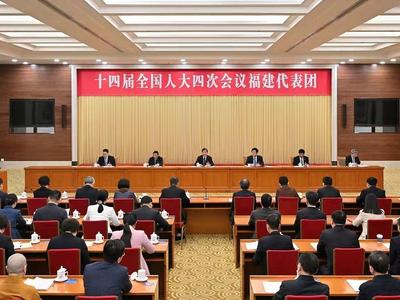 十四届全国人大四次会议福建代表团成立