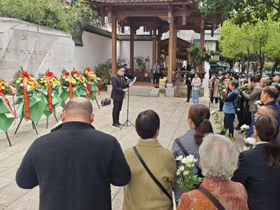 缅怀革命先烈 传承红色基因