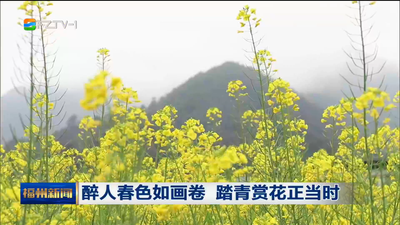 醉人春色如画卷 踏青赏花正当时