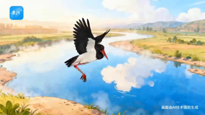 山西四大旗舰物种“话”变迁——听听黑鹳怎么说