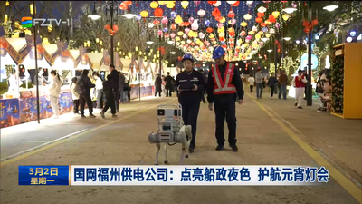 国网福州供电公司：点亮船政夜色 护航元宵灯会