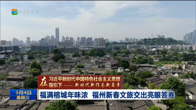 福满榕城年味浓 福州新春文旅交出亮眼答卷