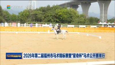 2026年第二届福州市马术锦标赛暨“星奇杯”马术公开赛举行