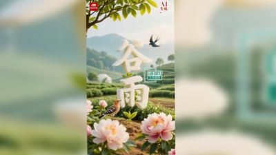 今日谷雨丨雨生百谷，AI上人间好时节
