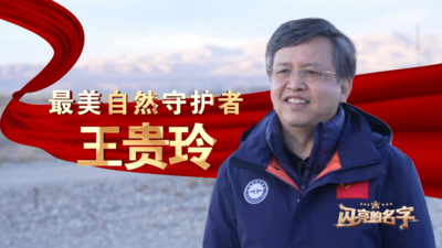 “最美自然守护者”王贵玲：科技领军 为国“发光发热”