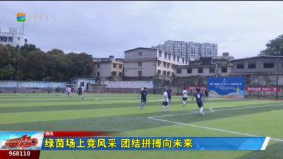 绿茵场上竞风采 团结拼搏向未来