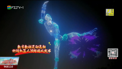 超震撼！3333架无人机点亮夜空 今晚表演继续