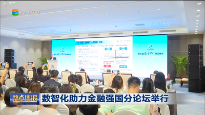 数智化助力金融强国分论坛举行