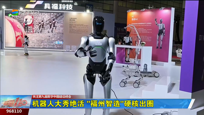 机器人大秀绝活 “福州智造”硬核出圈