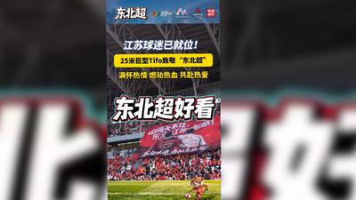  江苏球迷已就位！热血奔赴，燃动“东北超”！