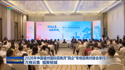 2026年中国福州国际招商月“民企”专场招商对接会举行 万商云集 福聚榕城