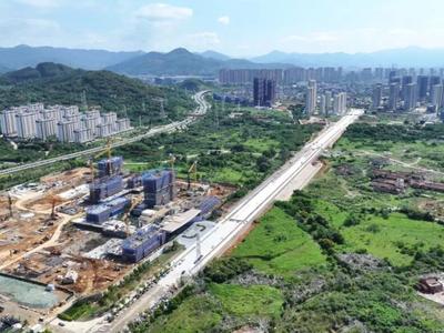 福清清山路道路工程拟9月底通车