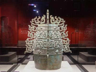 “止戈为武”宝鸡青铜器特展亮相市博 展出100多件青铜器文物