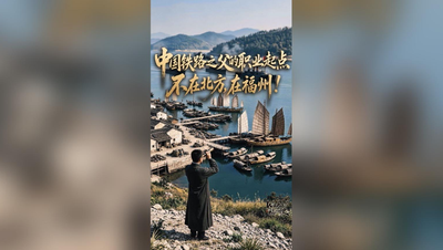 waha！福州史丨中国铁路之父的职业起点，不在北方，在福州！