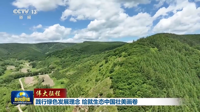伟大征程丨践行绿色发展理念 绘就生态中国壮美画卷