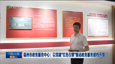 福州市政务服务中心：以党建“红色引擎”驱动政务服务提档升级