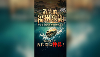 waha！福州史丨消失的福州东湖，曾沉睡着一件古代降温神器！