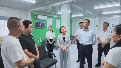 郭宁宁吴贤德赴基层调研社会工作开展情况 全面深化实施新时代“堡垒工程” 推动社会工作高质量发展