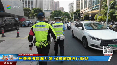 严查违法停车乱象 保障道路通行顺畅