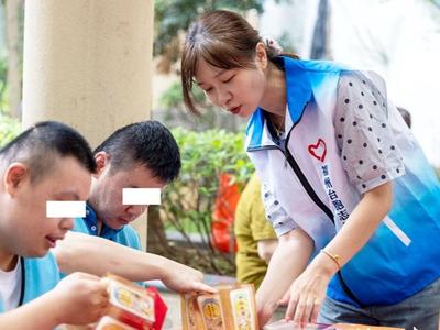 台胞融入台江福瑞社区特教课堂接力助残