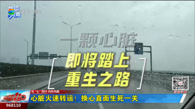 心脏火速转运！换心直面生死一关