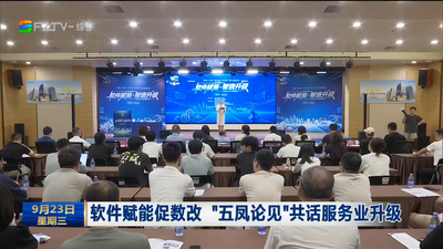 软件赋能促数改 “五凤论见”共话服务业升级