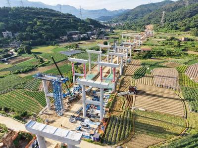 双福高速闽侯段多点推进 后厝和利巷特大桥开工建设